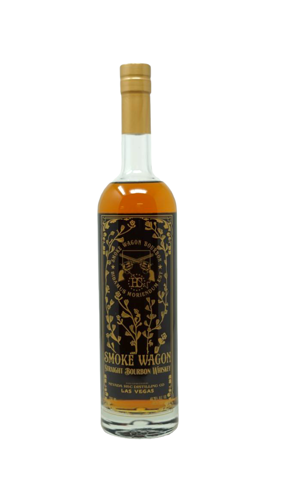 Smoke Wagon Straight Bourbon Gold Cap