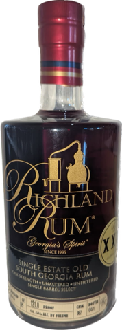 Richland Single Estate Old South Georgia Rum Classic Reserve – XXX
